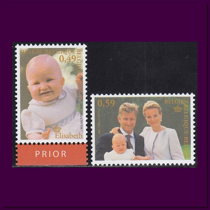 Belgium 2002 (3098-3099) Mint never Hinged