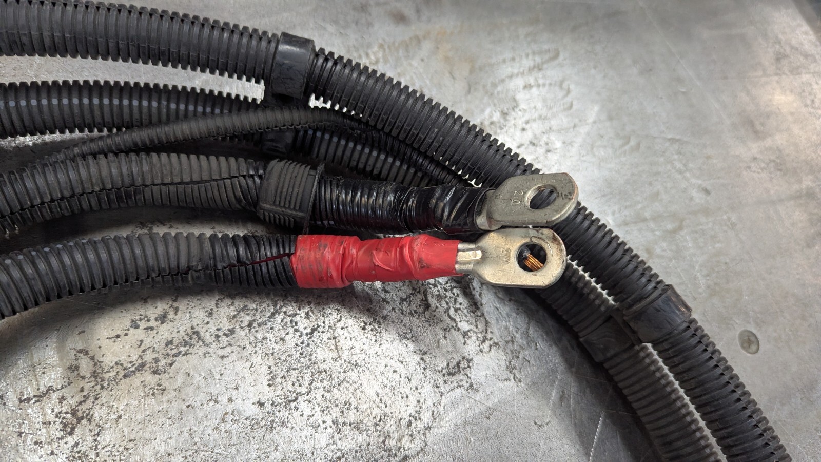 10 Foot Inverter Power Cable Set 2/0 AWG Gauge Battery Copper Wire W Buss Fuse