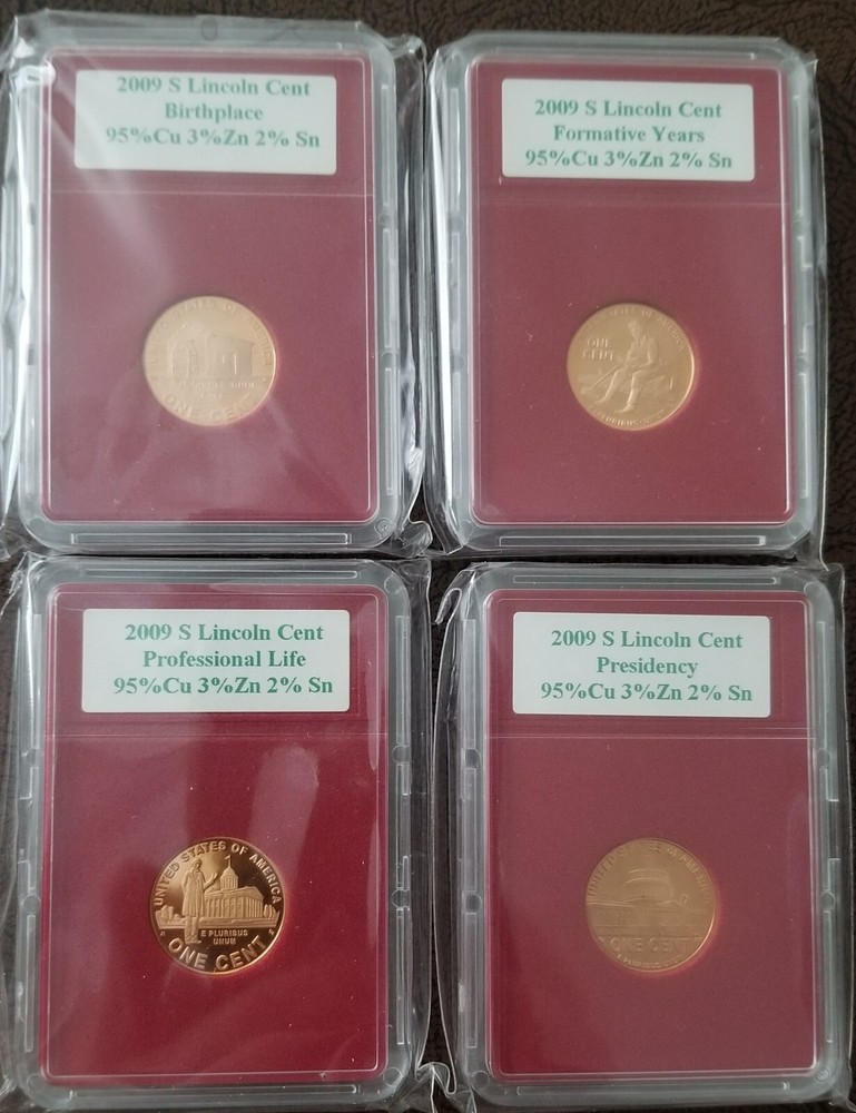 2009 lincoln cent proof set encapsulated
