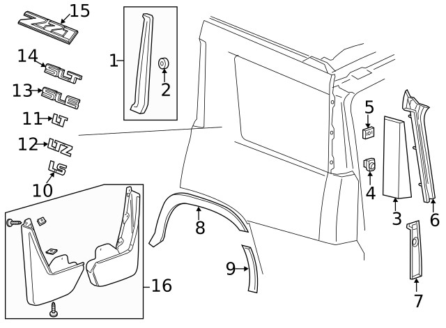 Genuine GM Multi-Purpose Retainer 23482522