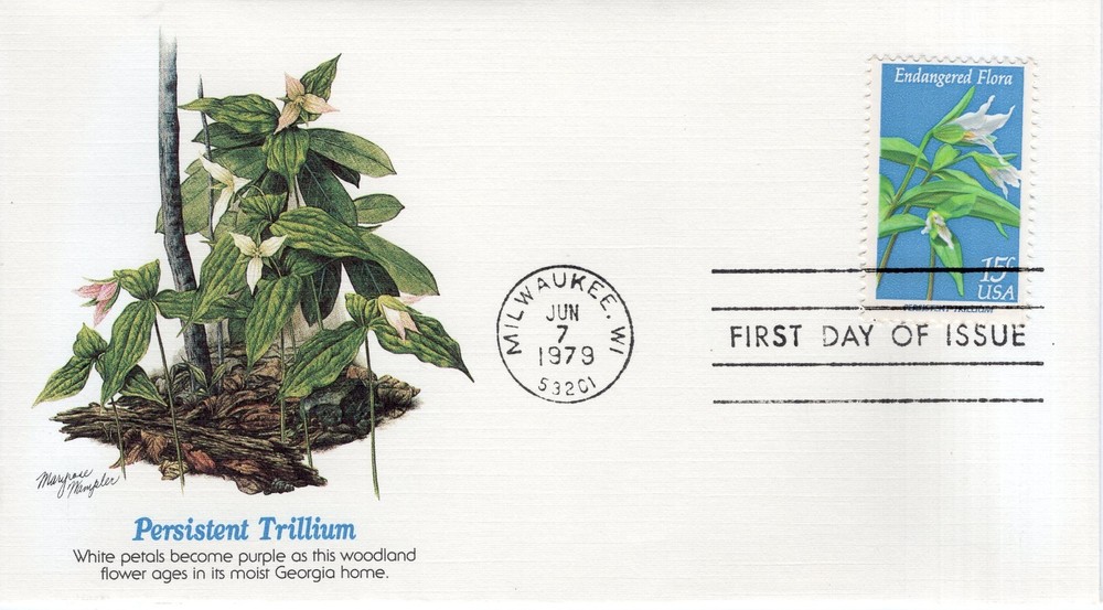 PERSISTENT TRILLIUM  - 1979  - FW597