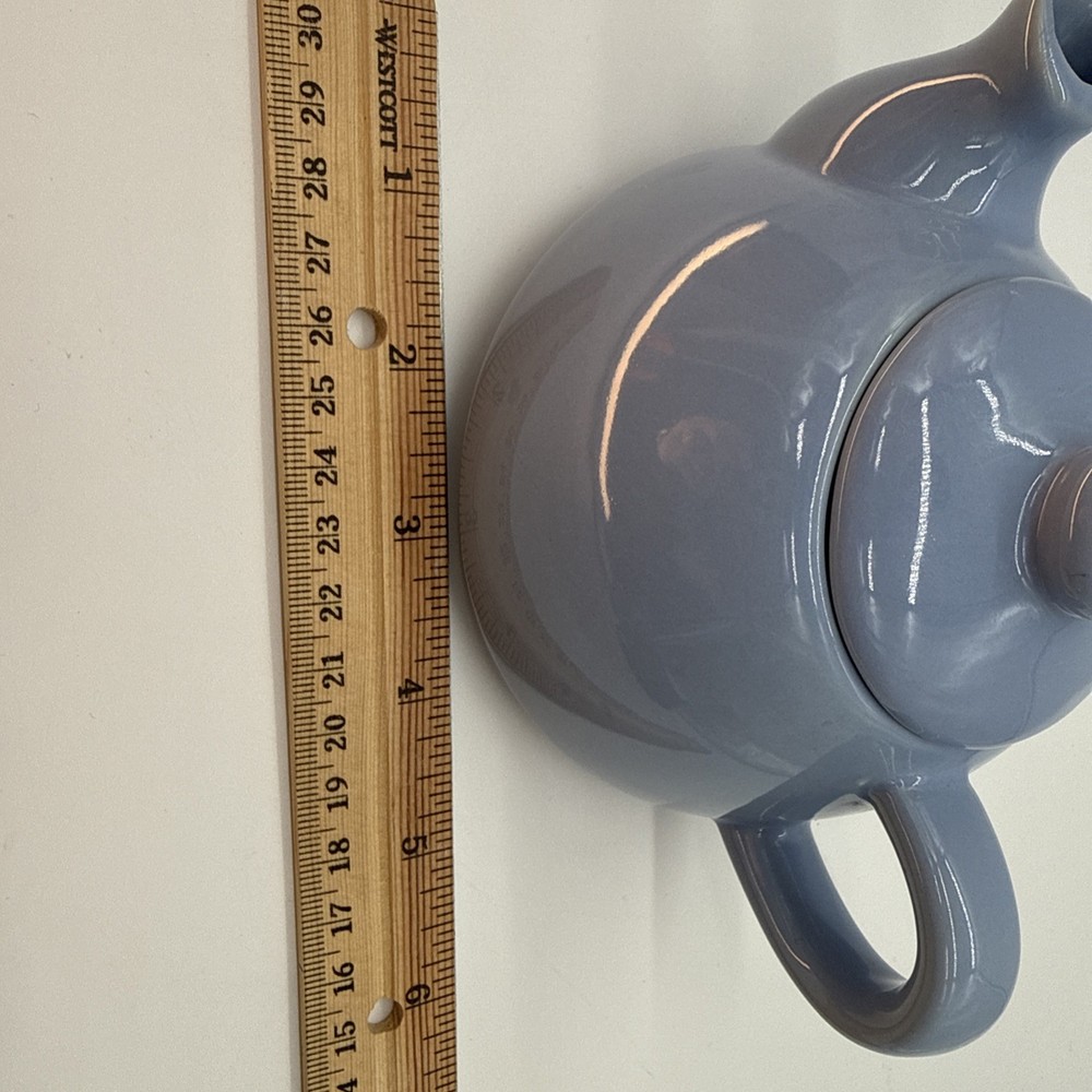 PIER 1 Stoneware 1pc Teapot Light Blue Replacement China