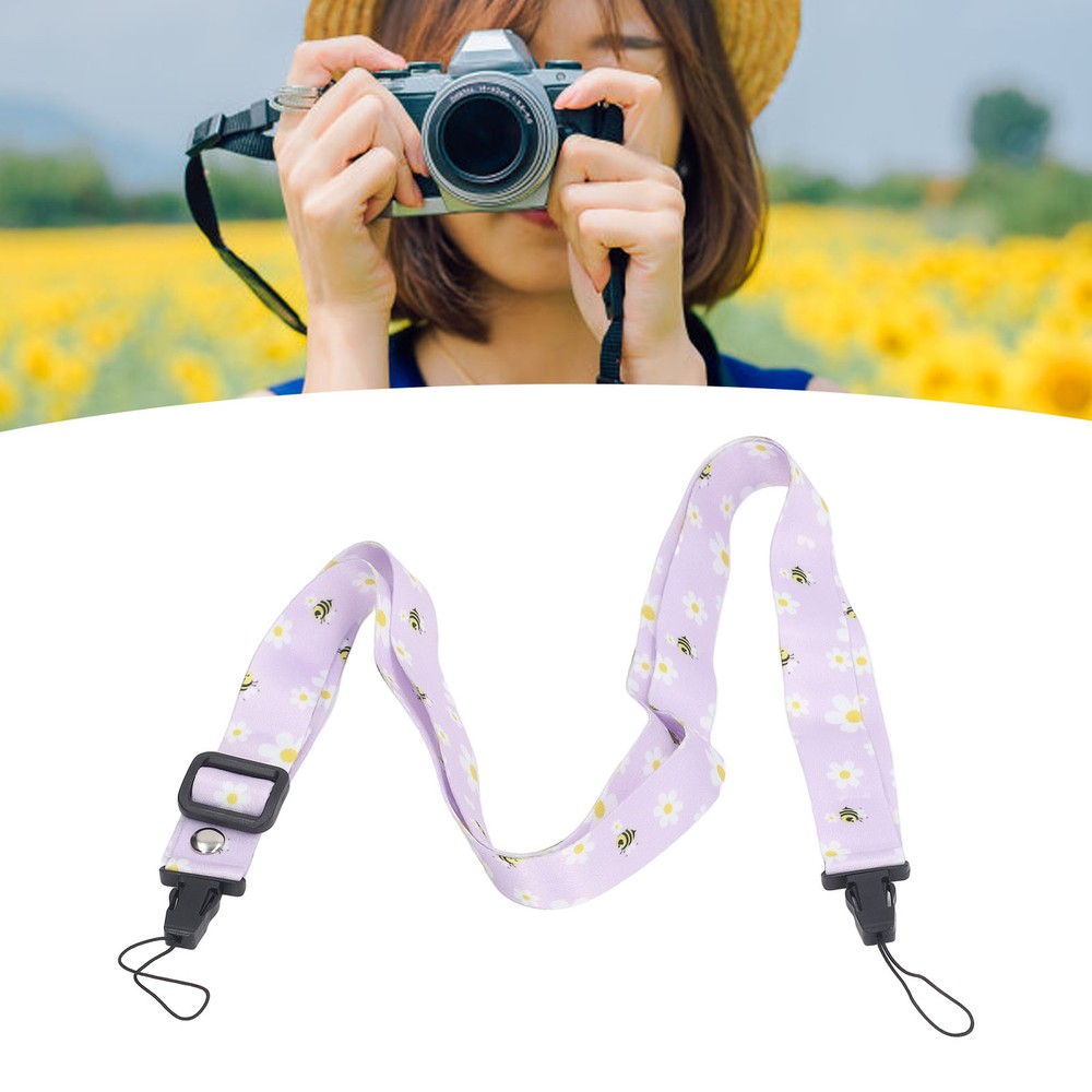 1.2m Camera Strap Belt Printed Pattern Multifunctional Shoulder Neck Strap