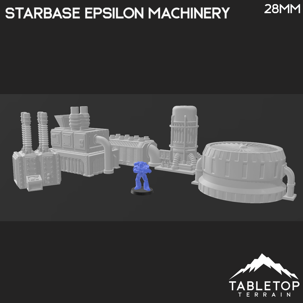 Starbase Epsilon Machinery - Grimdark Gothic Wargaming Tabletop