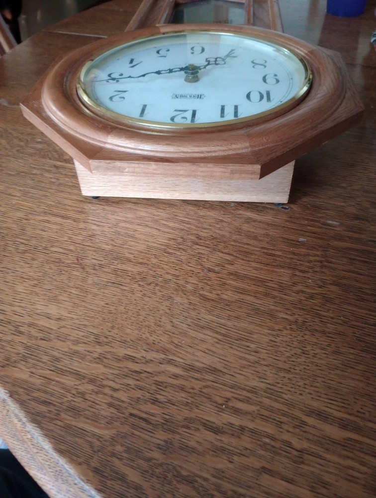 Hour Town Regulator Clock (Untested) Needs Some Cleaning)