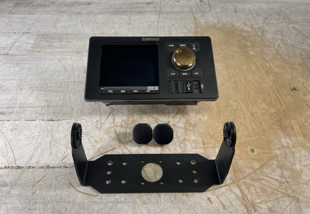 SIMRAD MX612 CDU NAVIGATION SYSTEM - (UNTESTED/FOR PARTS)