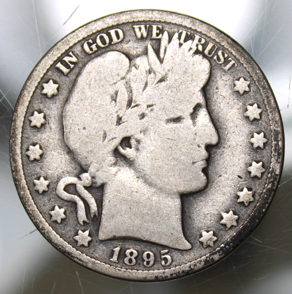 1895 O Barber Half Dollar - Good !!