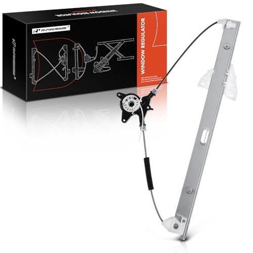 Power Window Regulator without Motor Compatible with Mazda Front Driver Side