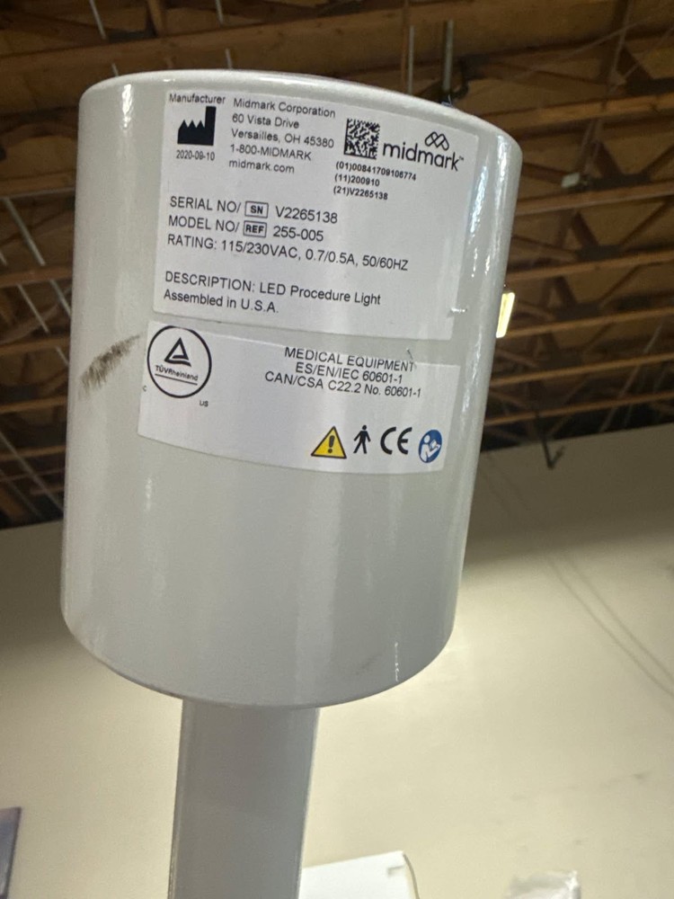 Midmark Ritter 255 Exam Procedure Light (FA2)