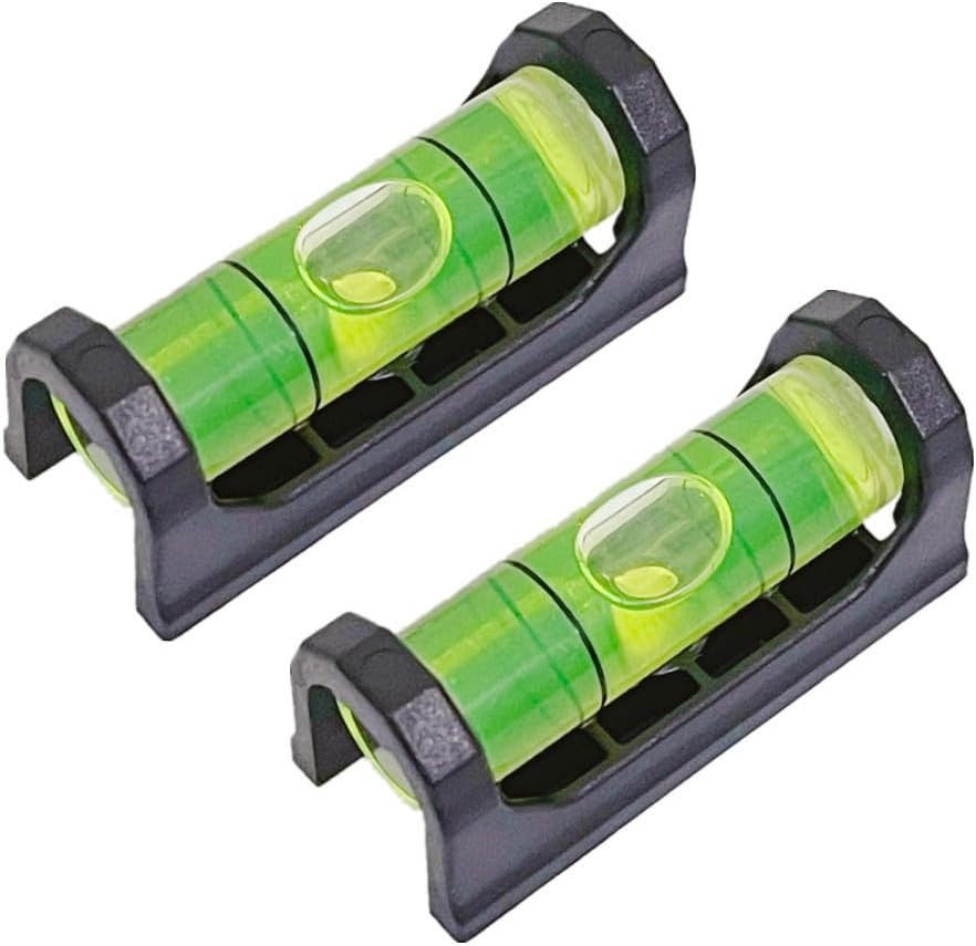 2Pcs Magnetic Bubble Level Measuring Layout Tools Levels with Magnetic Base Bubb