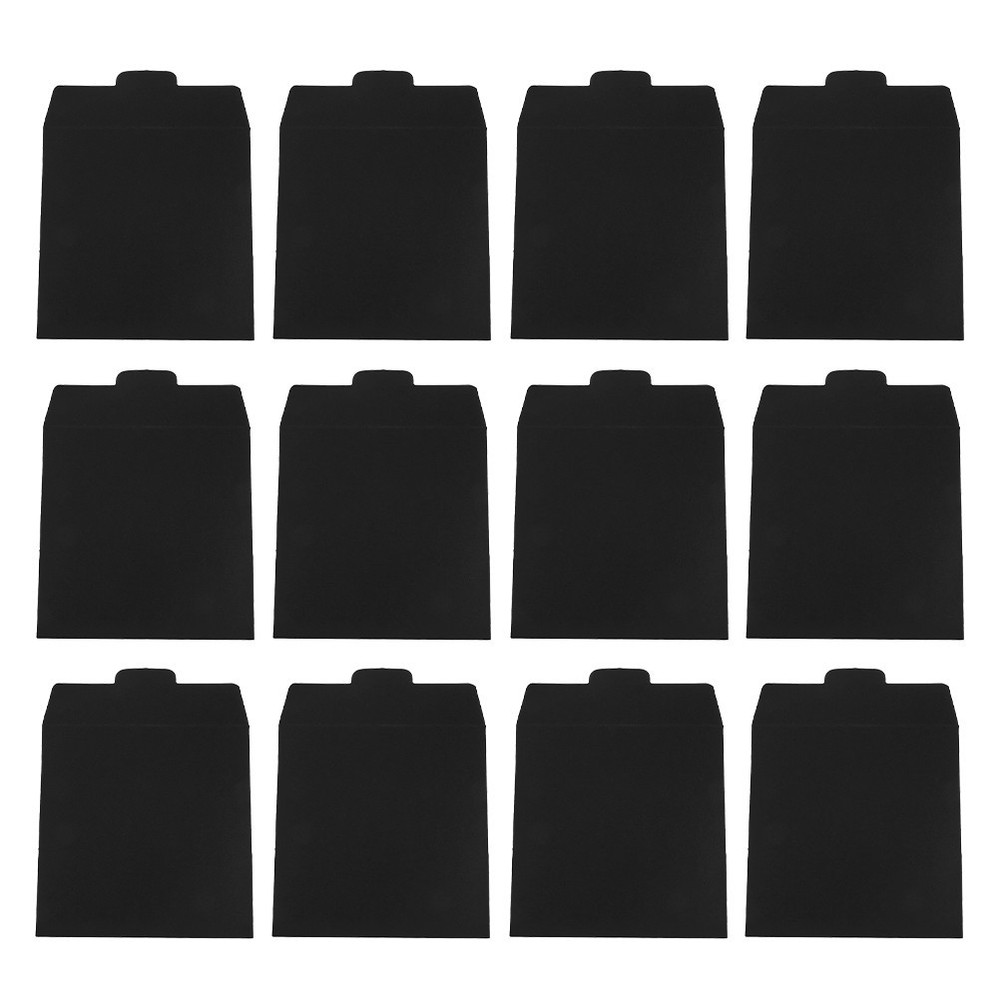 12 Pcs Refill Sleeves for Binders Document Organizer Pouch Cd Dvd Mailers