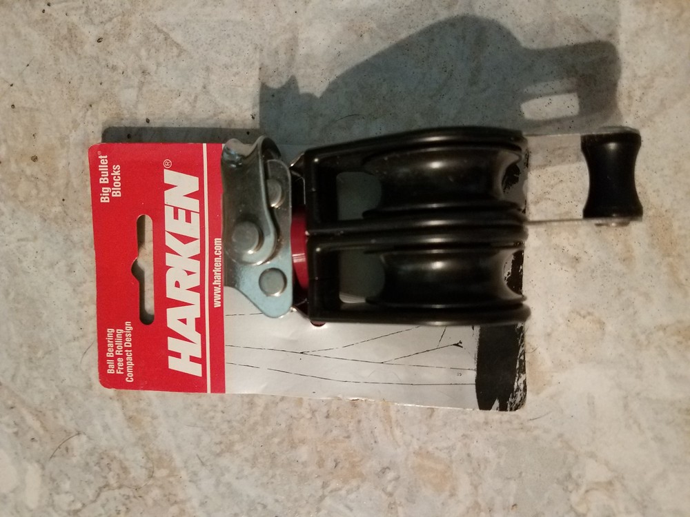 Harken 128 Dbl Big bullet w/bkt