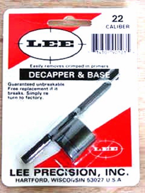 Lee 90103 Lee Precision *  Decapper and Base for 22 Cal