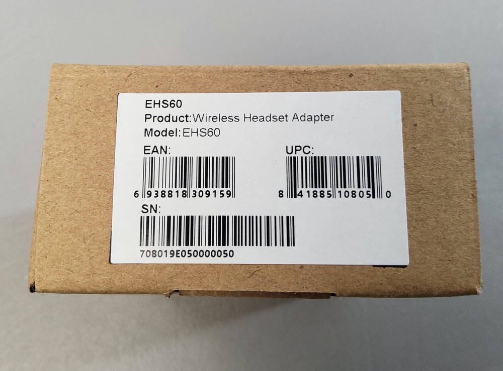 Yealink EHS60 Wireless Headset Adapter Brand New