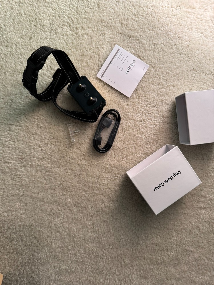 Automatic Dog Bark Collar Anti Bark Barking Shock Control Collar Device