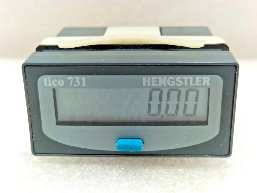 HENGSTLER TICO 731 PROGRAMMABLE DIGITAL COUNTER 8-DIGIT LCD DISPLAY