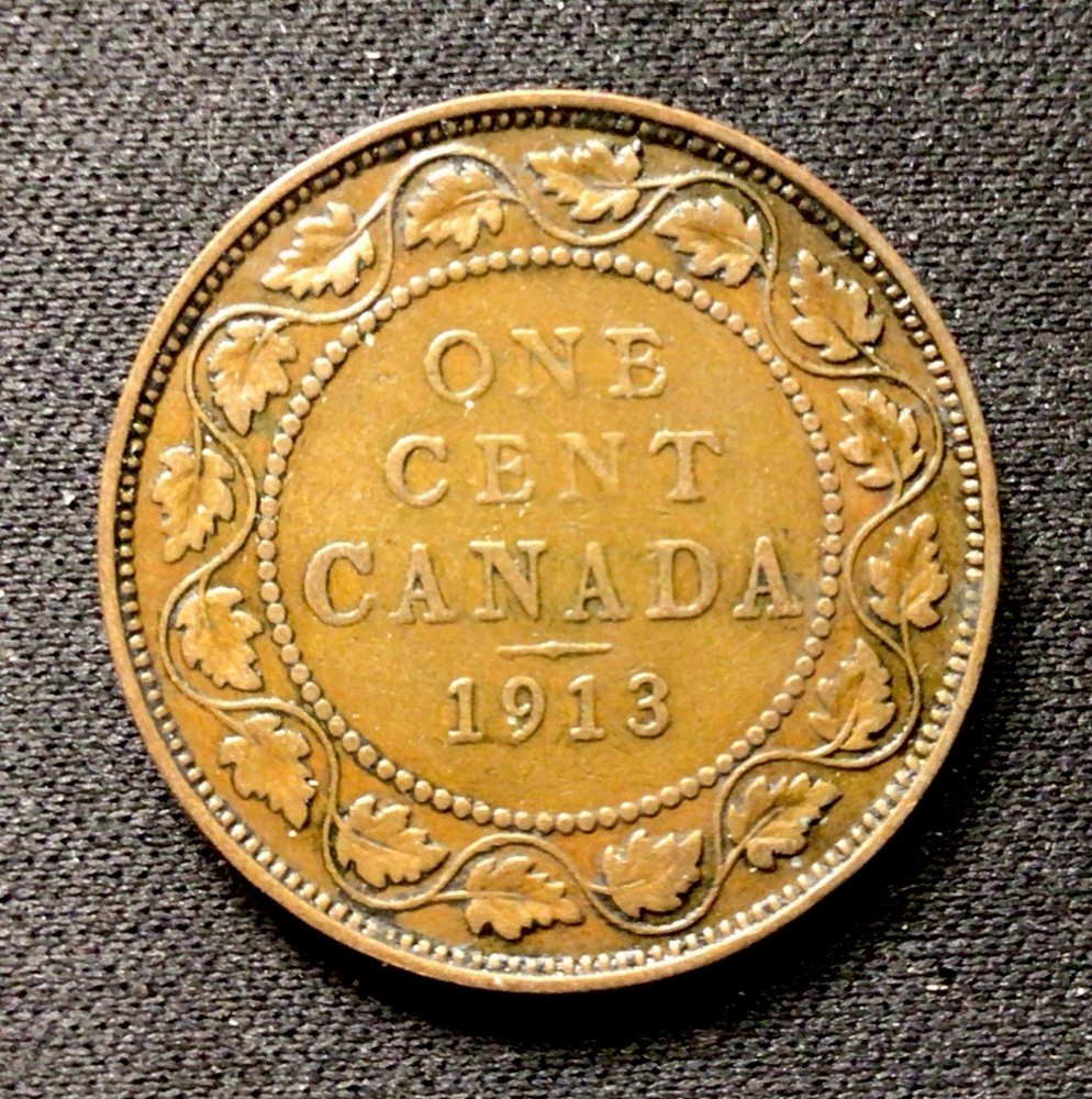 1913 Canada 1 Cent! ENN Coins