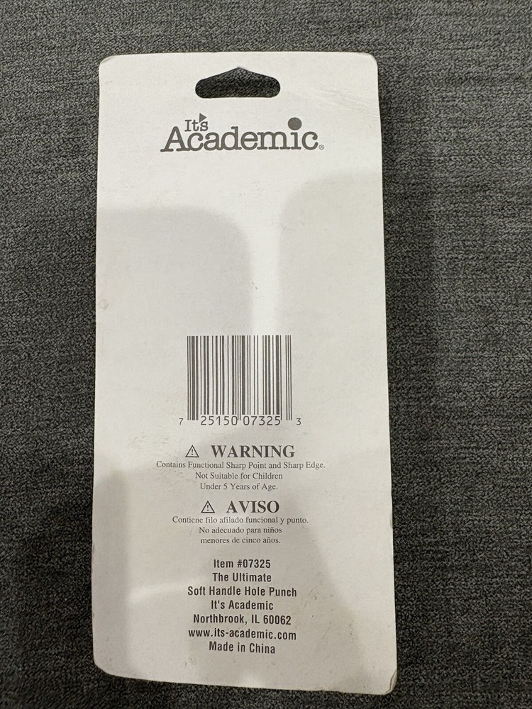It’s Academic The Ultimate Soft Handle Hole Punch