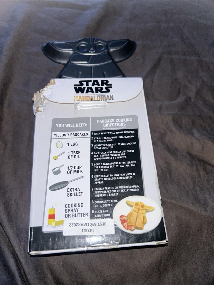 Star Wars Mandalorian - Grogu Pancake Set!!