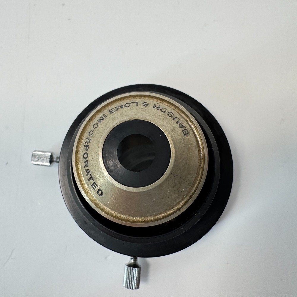 Microscope Part Paraboloid Condenser Slide Thickness 1.35 mm Optics