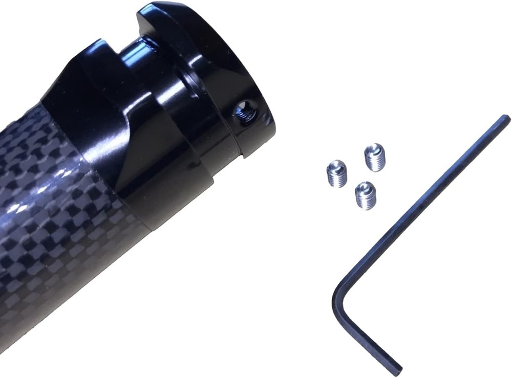 Dry Carbon Fiber Hand Replacement E-Brake Handle Exclude Drift Knob Compatibl...