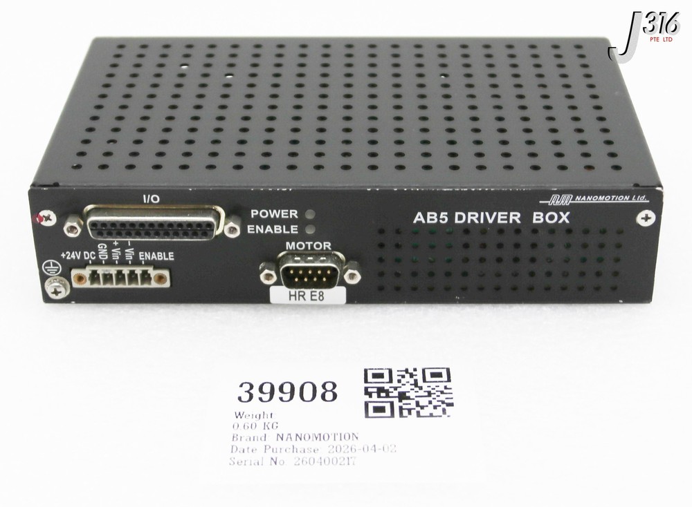 39908 NANOMOTION AB5 DRIVER BOX AB5-HR-E8