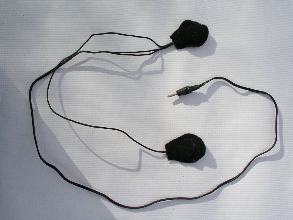 Helmet Speaker & Mic Set Headset Mike Lot