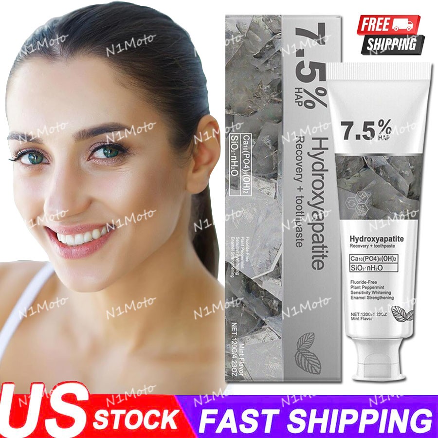 7.5% Nano Hydroxyapatite Toothpaste - Sensitivity Relief & Remineralize HOT