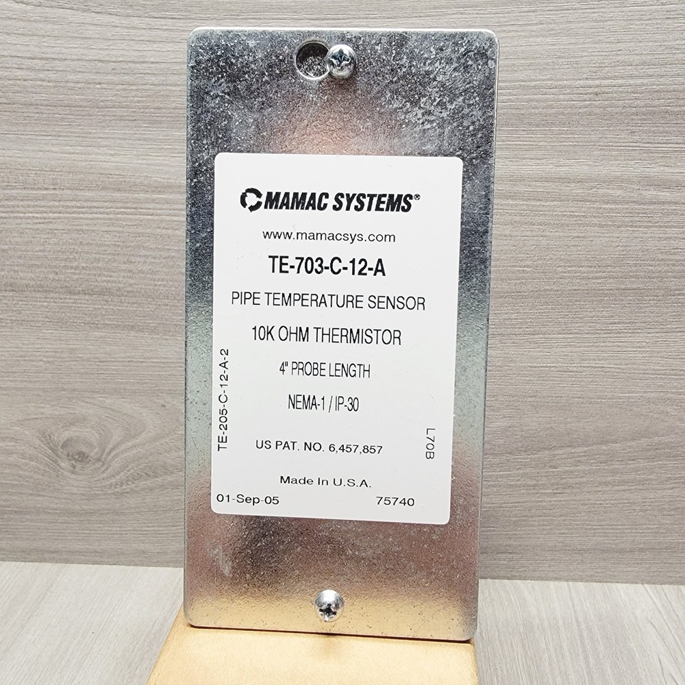 MAMAC TE-703-C-12-A-Temperature Sensor