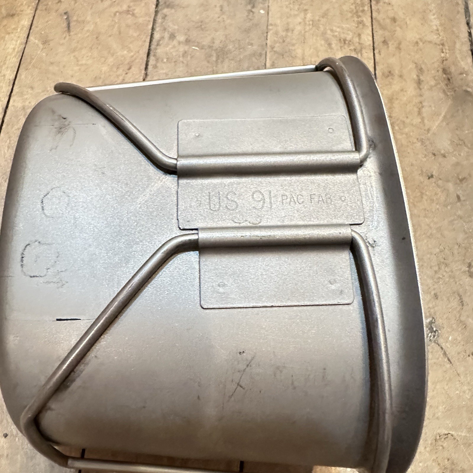 USGI Military Issue Stainless Steel Metal Canteen Cup Army USMC US Marines 1 QT