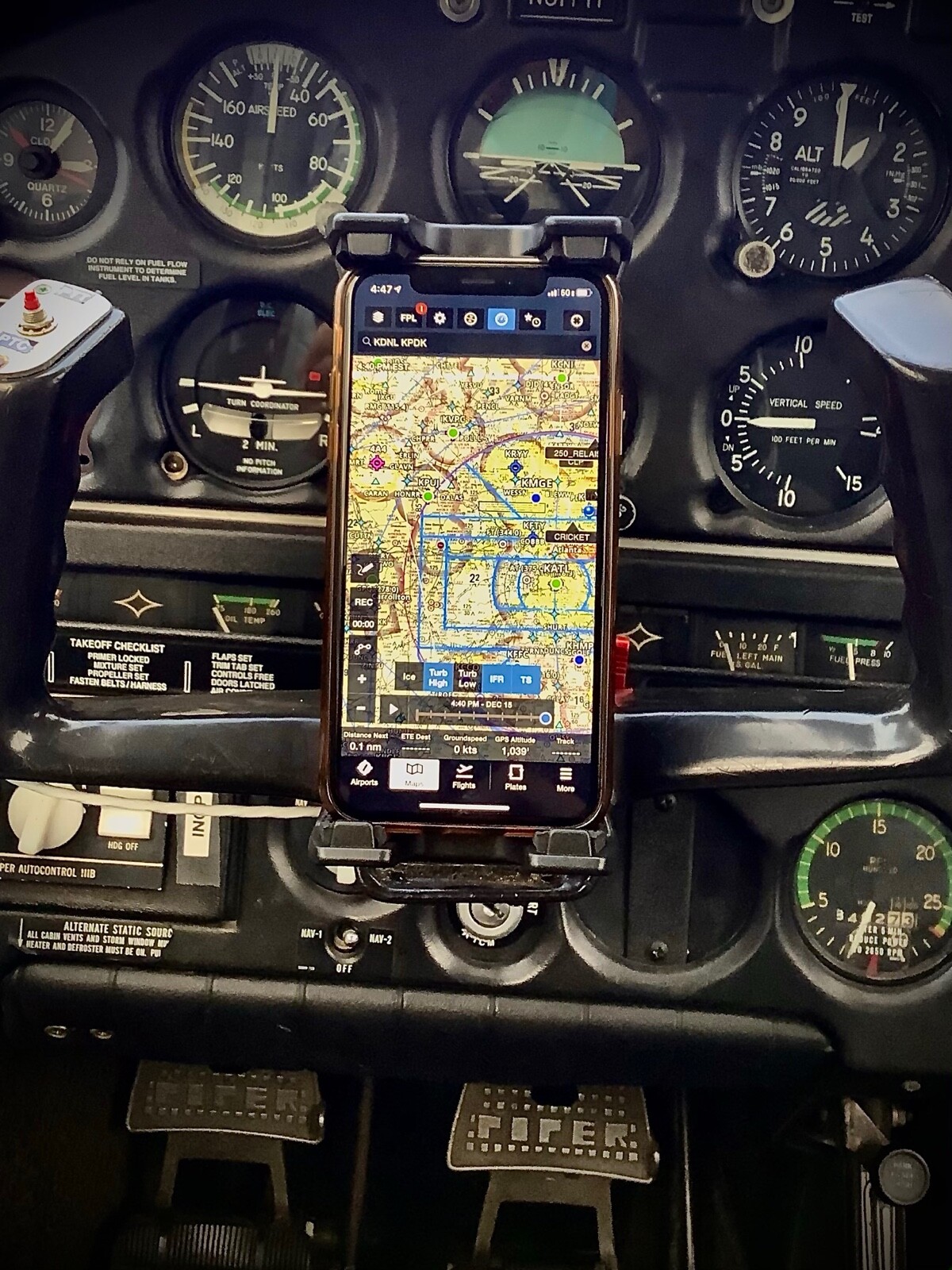 FlightPro Aviator+ Yoke Mount for Phone, iPad, iPad Mini & 11” Pro
