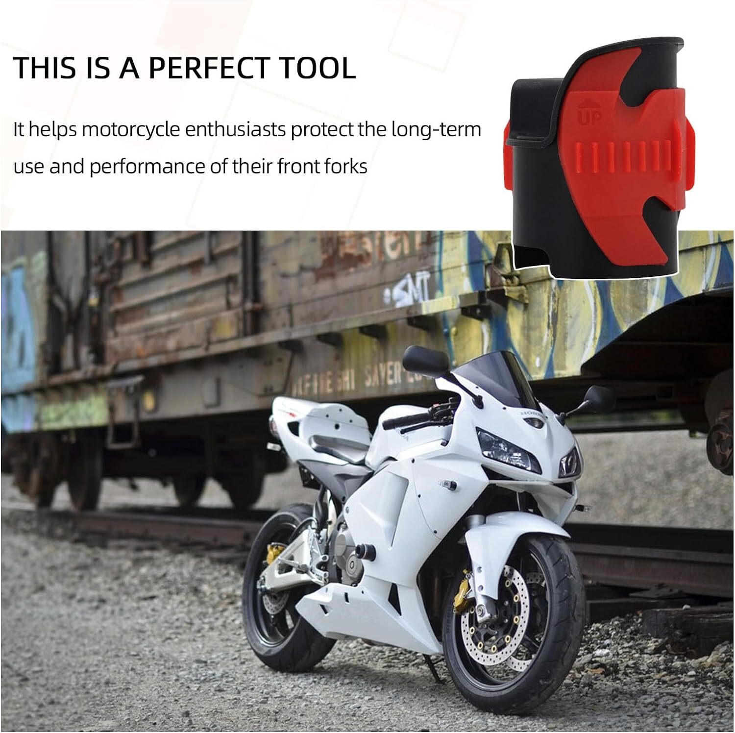 Front Fork Seal Cleaning Tool Universal Motorcycle Dirt Bike Fork Shock Absorber