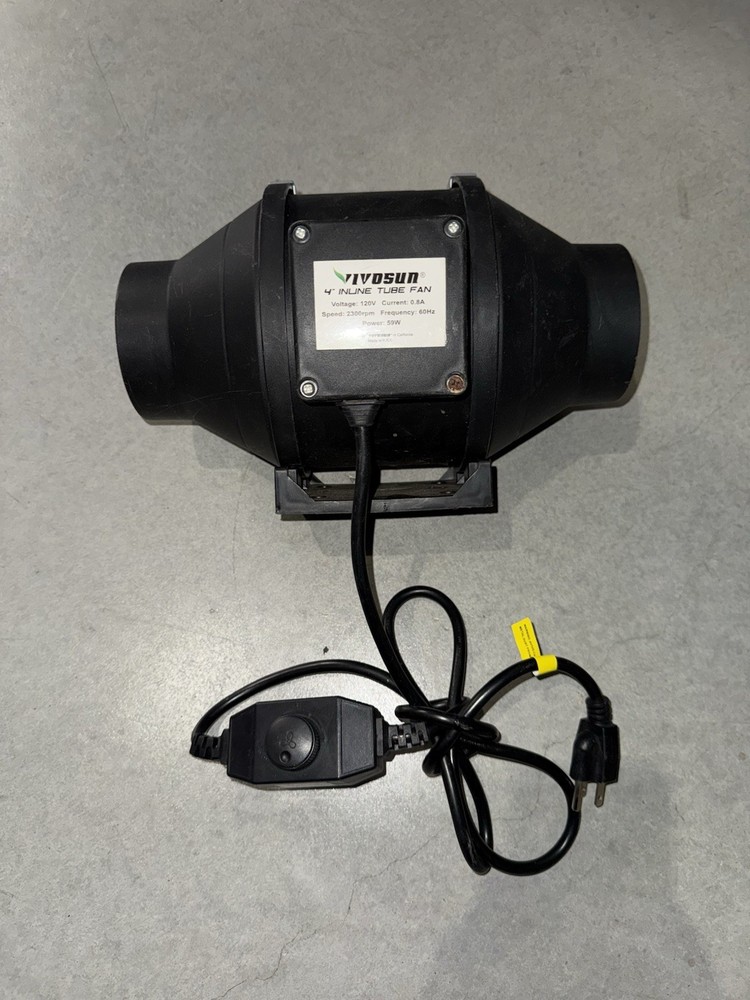 Vivosun 4 inch inline fan