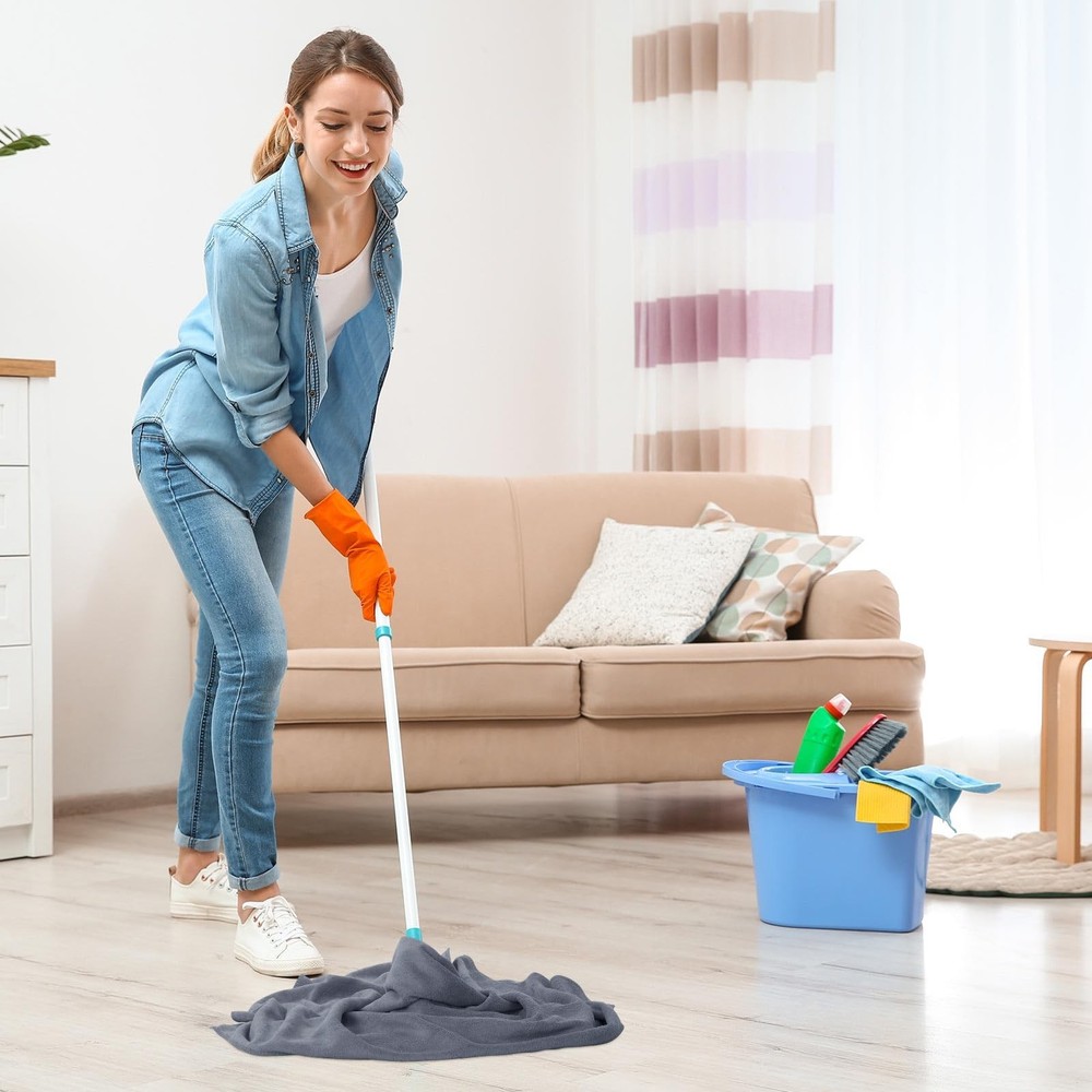 10 Pcs Extra Large Microfiber Cleaning Cloth 30" x 20" Large Floor Microfiber...