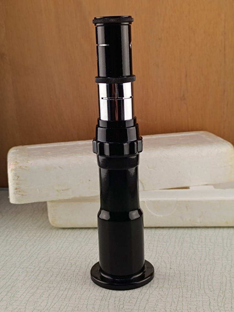 Vintage Soviet Microscope MPB - 2 Brinelli counting microscope USSR