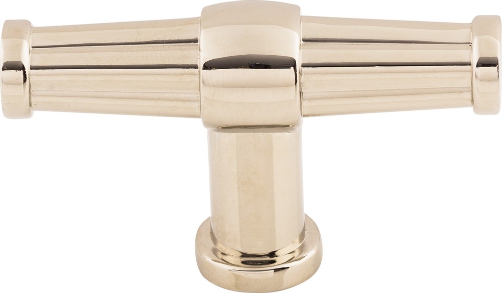 Top Knobs TK194PN Luxor T-Handle 2 1/2" Polished Nickel