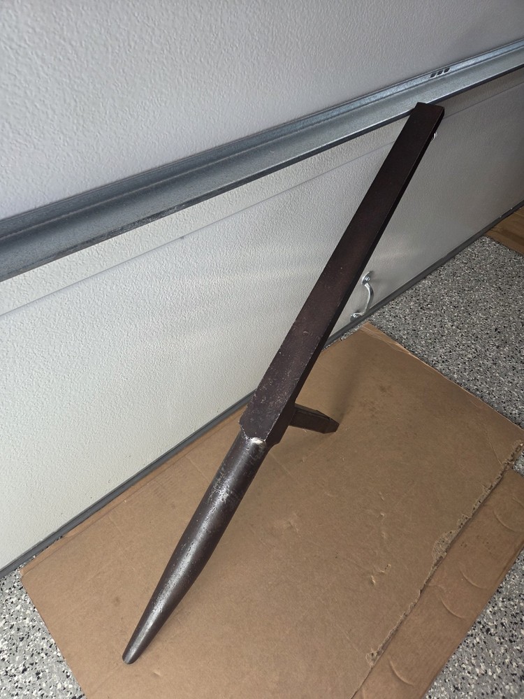Early Blacksmith Tinsmith 40lb. Large 40.5" Stake Anvil Solid & Heavy!
