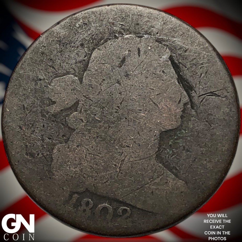 1802 Draped Bust Large Cent Z0740