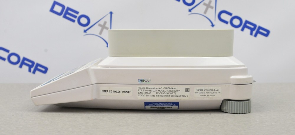 Parata AccuCount Class II Pharmaceutical Scale