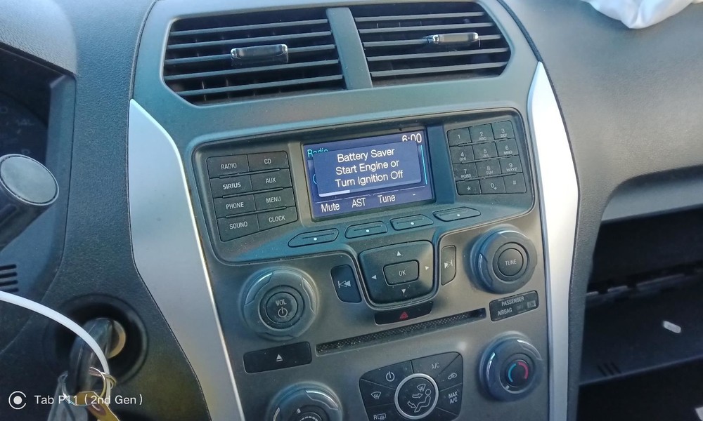 EXPLORER 2012 Info-GPS-TV Screen 764980