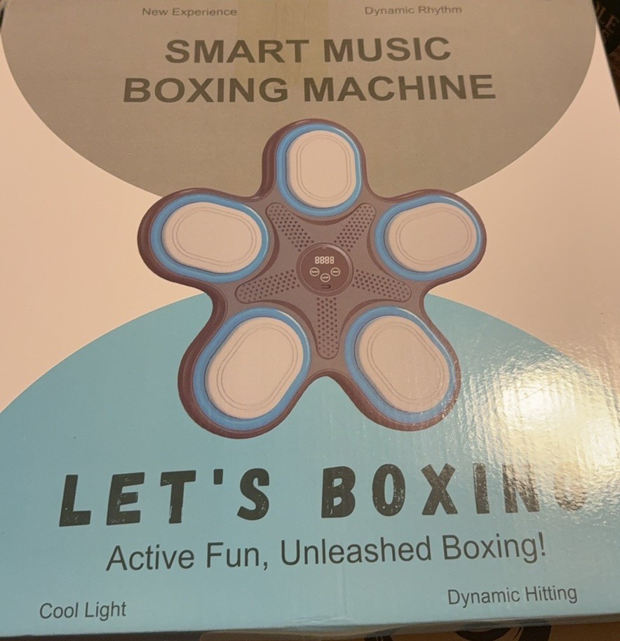 Music Boxing Machine Smart Punching Trainer for Exercise Kickboxing Workout