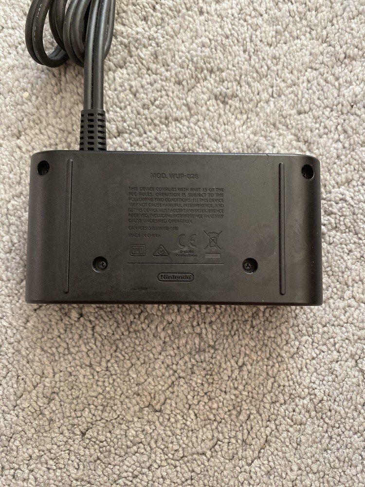 Nintendo Wii U & Switch GameCube Controller Adapter - OFFICIAL OEM