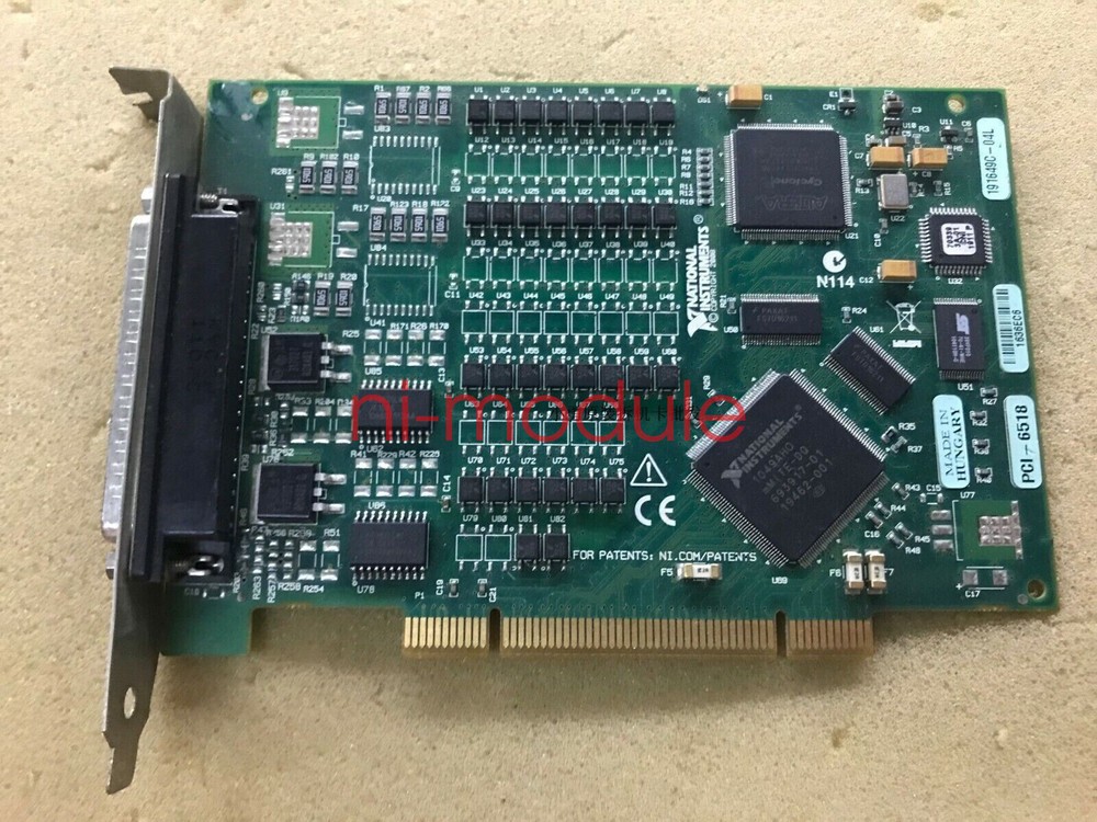 NI PCI-6518 16 inputs, 16 source outputs The test is normal!