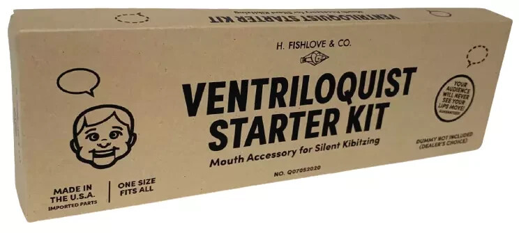 Ventriloquist Puppet Starter Kit Magic Mentalism Tricks