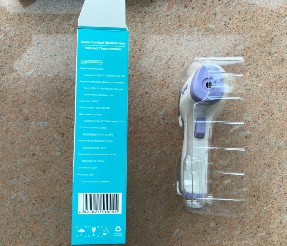 Digital Thermometer Non-contact infrared (IR) Forehead thermometer