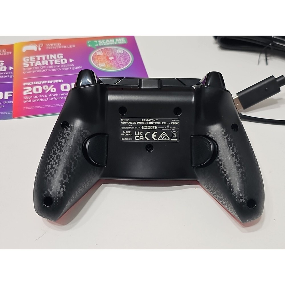 PDP Spirit Red Bundle: Advanced Wired Controller & Wired Headset *OPEN NEW*