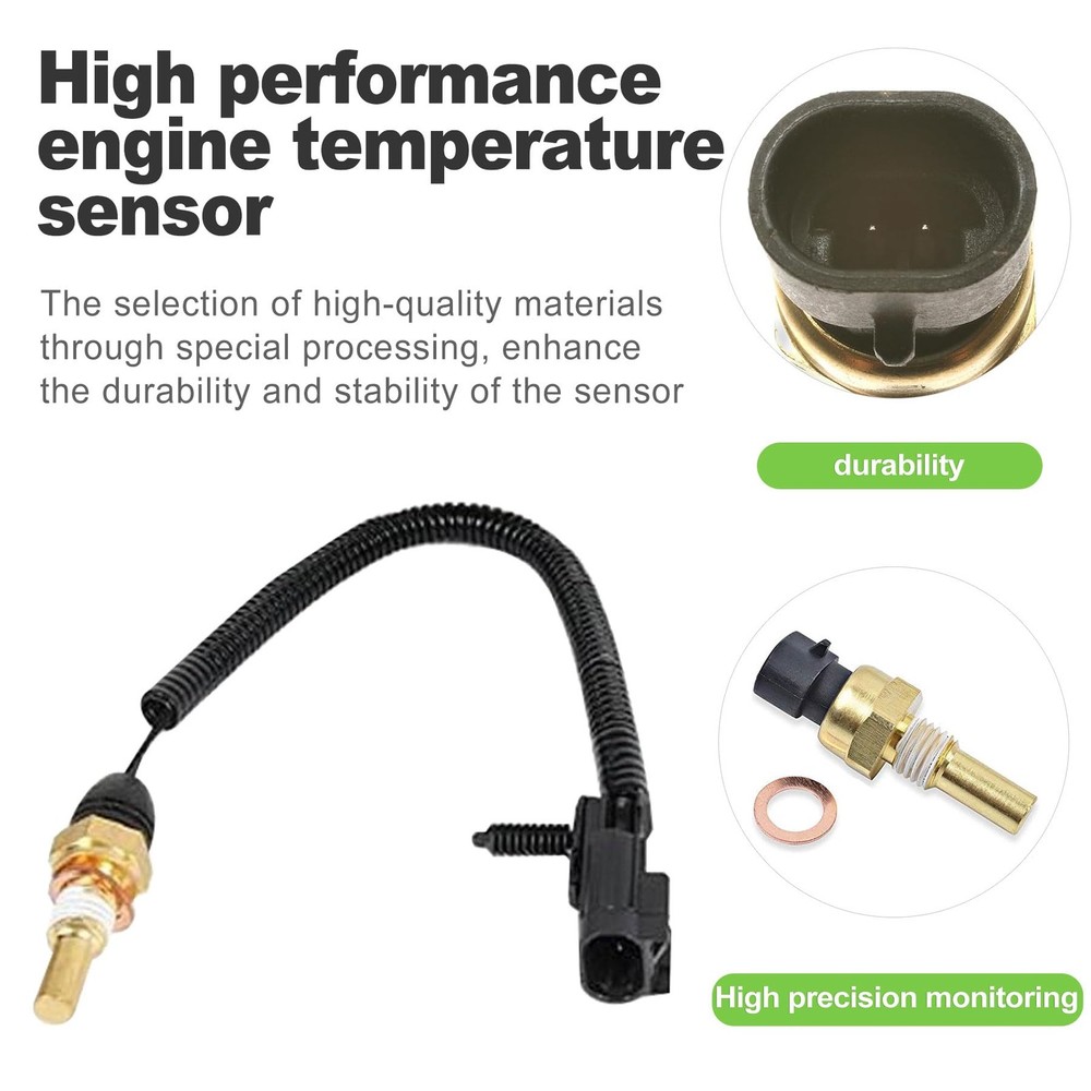 CeroDimo Compatible Engine Coolant Temperature Sensor 213-4514, Copper