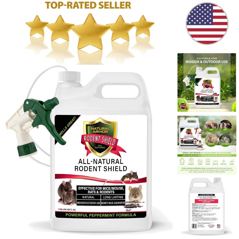 Peppermint Rodent Repellent Spray
