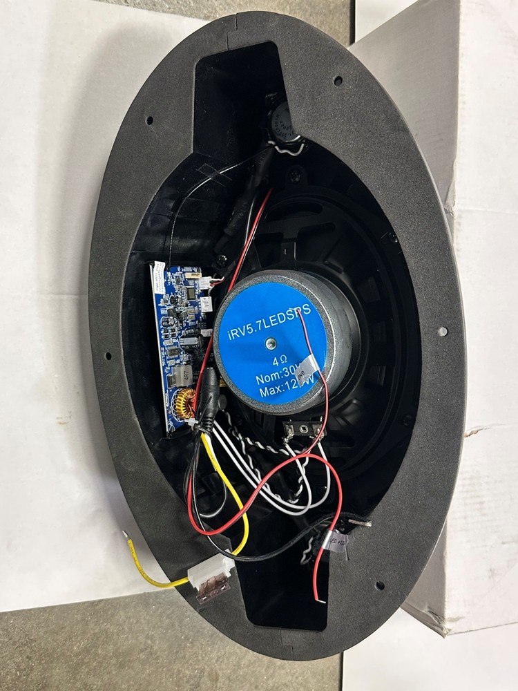 Bluetooth Ceiling Speaker, iRV5.7LEDSPS Waterproof Surface-Mount (BR)