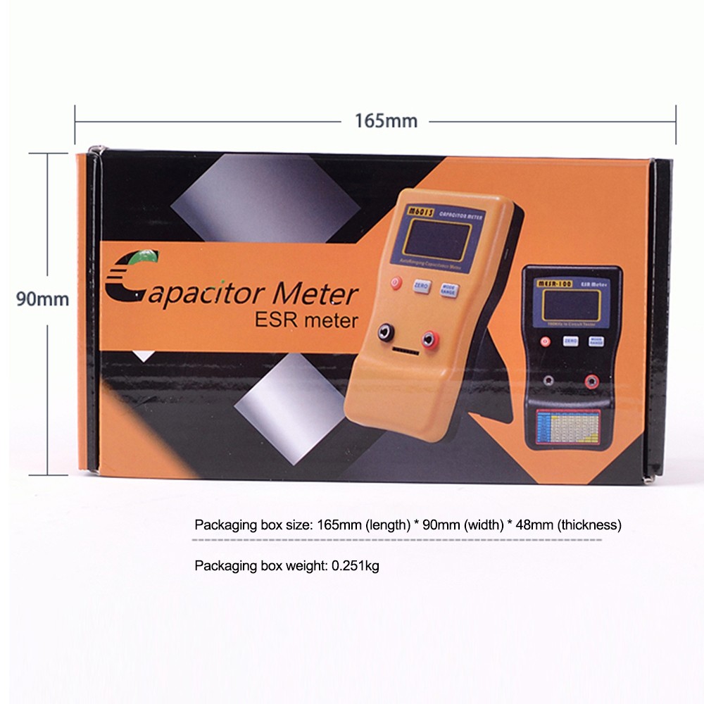 MESR-100 ESR Capacitance Ohm Meter Capacitance Internal Resistance Circuit Test